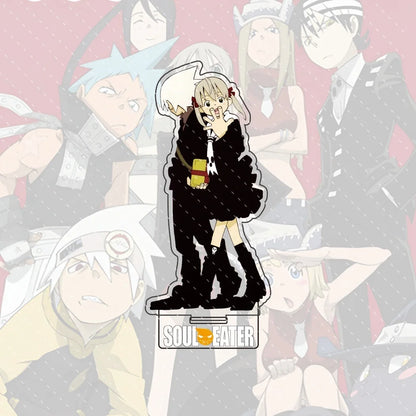Anime“Soul Eater”Acrylic Character Tsugumi Harudori, Kid Standing Model Stand Exquisite Desktop Decoration Halloween Gift 15CM