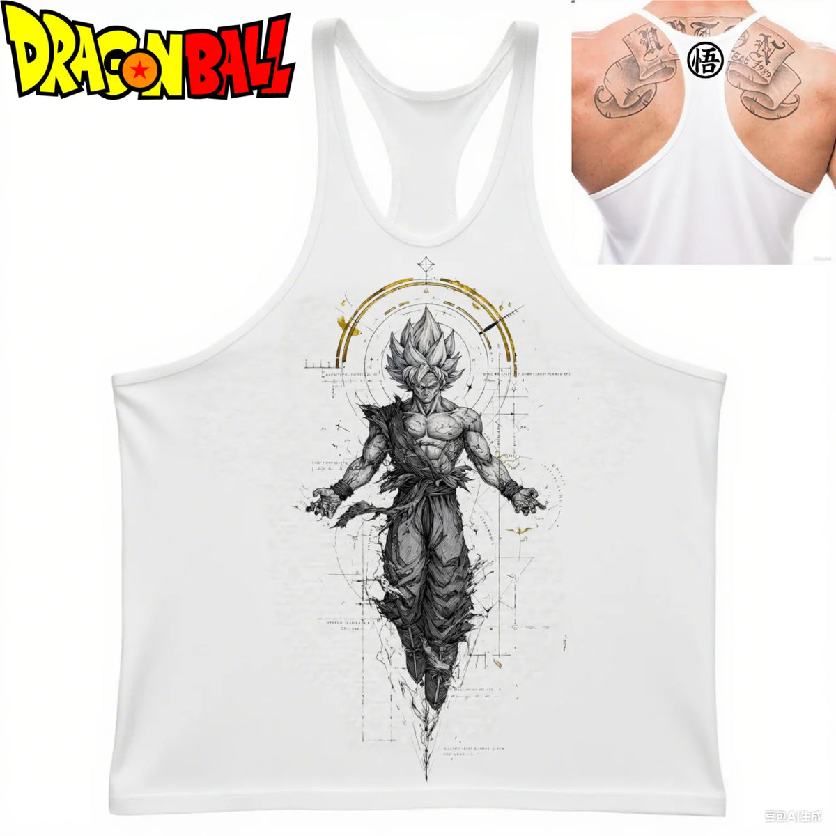 Dragon Ball Goku Vest