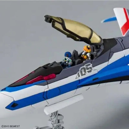 Bandai Original HG Macross Delta 1/100 Assembly Model VF-31J Siegfried Hayate Immelmann Mecha Collection Christmas Gifts Toys