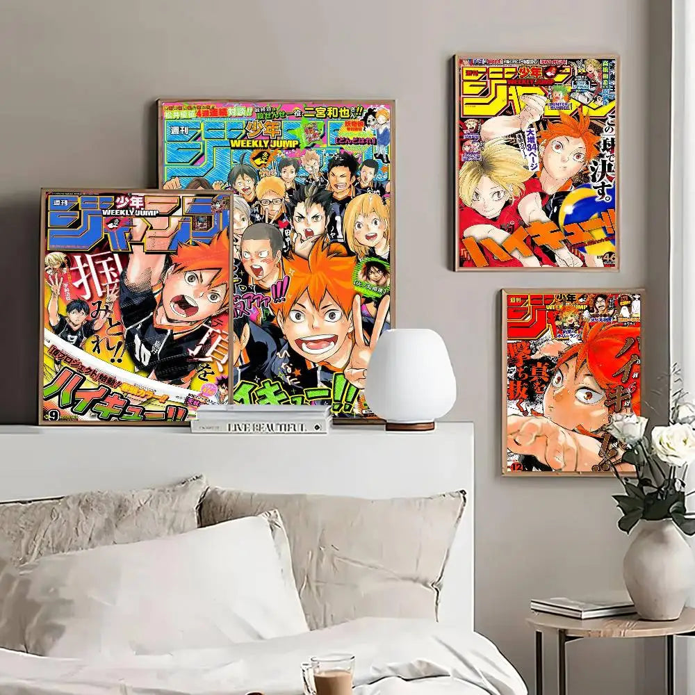 Haikyuu Poster Wall Sticker