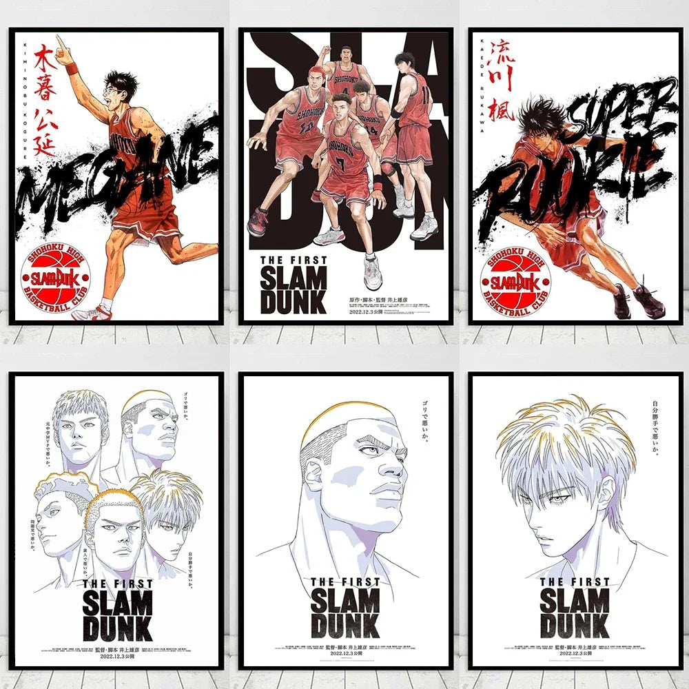 The First Slam Dunk Canvas Poster
