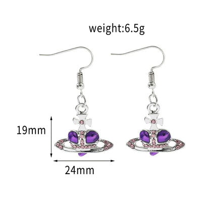 Anime Oosaki Nana Saturn Earrings