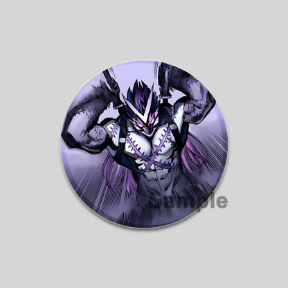 One Punch Man Saitama Brooch