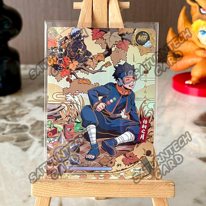 KAYOU Naruto MR Card 38-72 Series Single Card Naruto Uzumaki Naruto Hyuga Hinata Collection Anime Card Kids Toy Gift