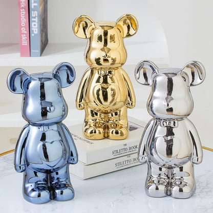 Bearbrick Teddy Bear Ceramic Statue