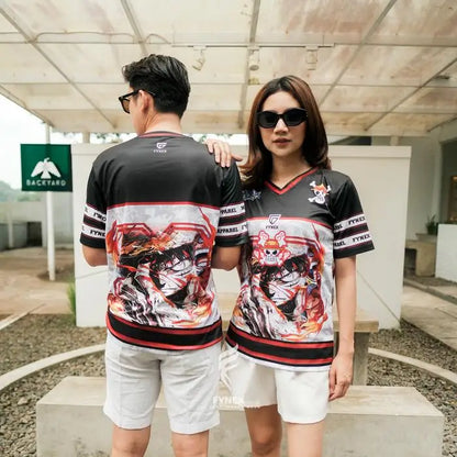 One Piece Luffy Football Jersey
