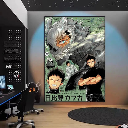 Kaiju No. 8 Kafka Canvas Poster