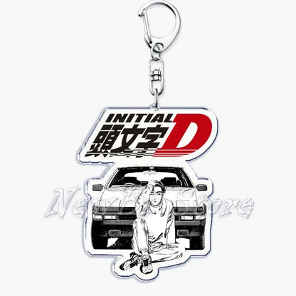 Initial D Takumi Keychain