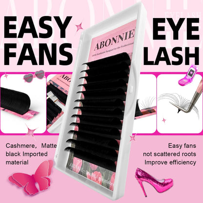 Anime Lashes Blooming Fans