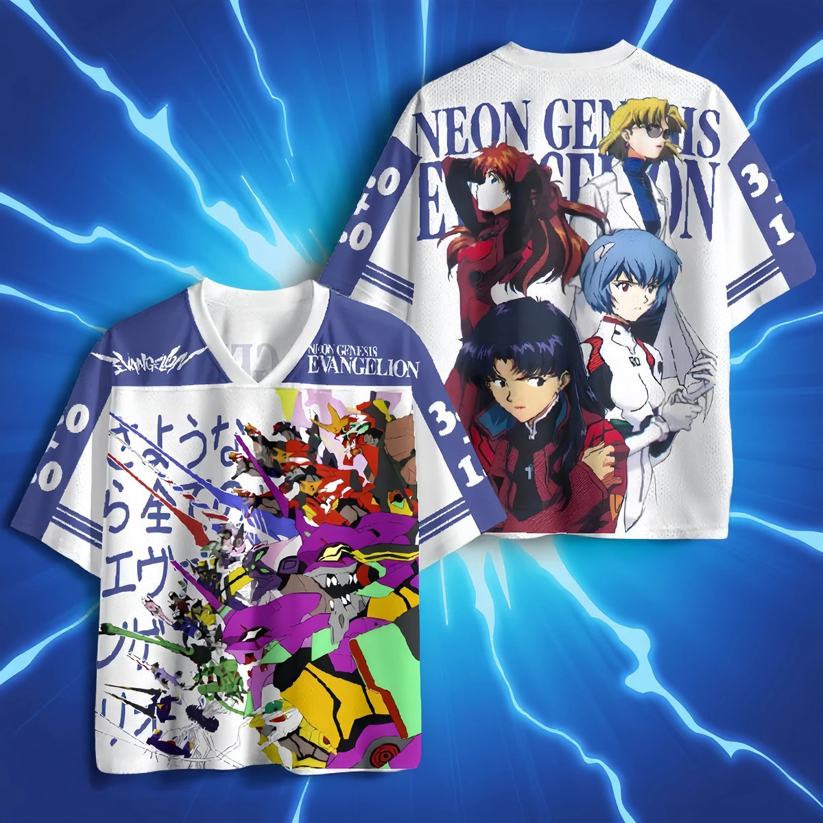 Neon Genesis Evangelion Oversized Jersey