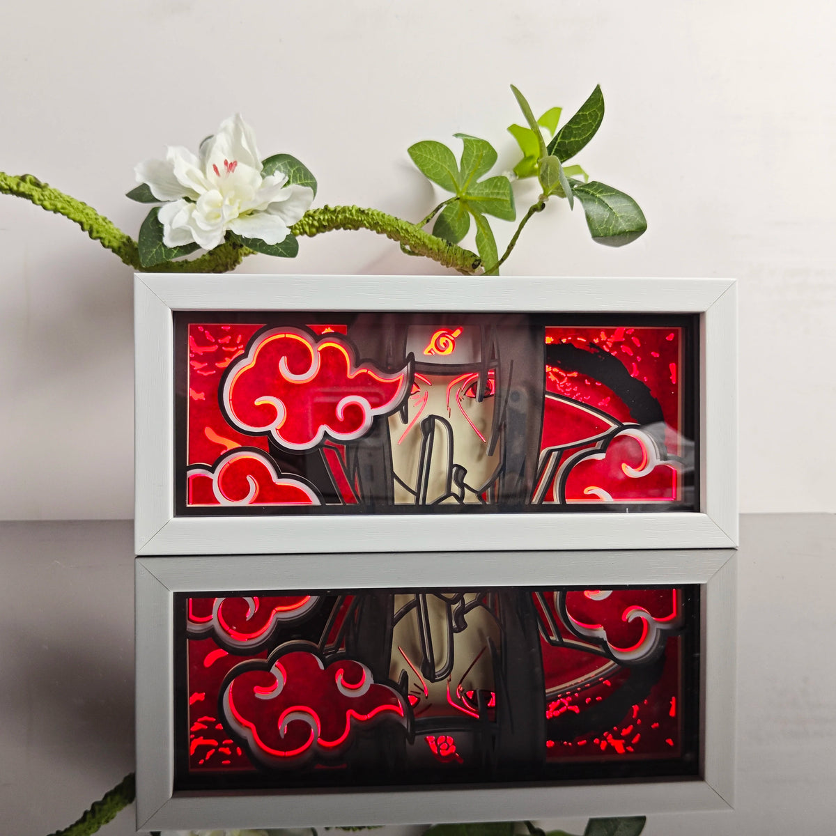 Anime Paper Carved LED Lamp