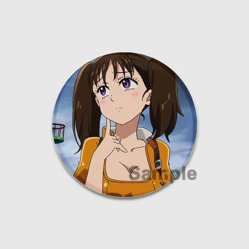 The Seven Deadly Sins Badge Brooch