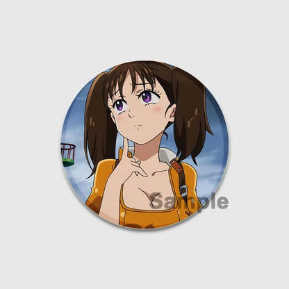 The Seven Deadly Sins Badge Brooch