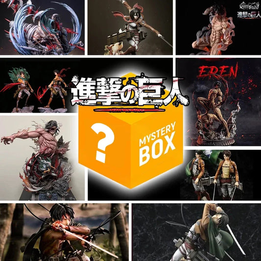 Attack on Titan Blind Box – Random Anime Figures | Eren, Levi, Mikasa, Armin | Collectible Mystery Gift