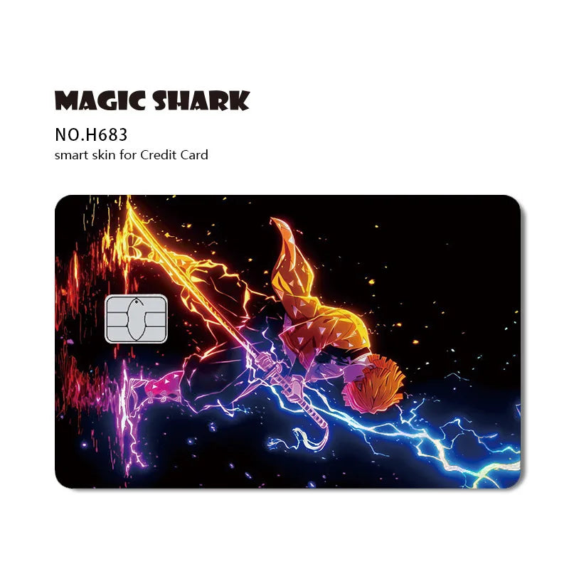 Demon Slayer Shinny Holographic Card Skin