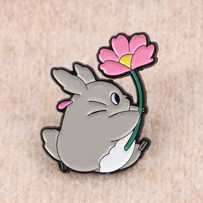 Anime Movie Animal Enamel Pin