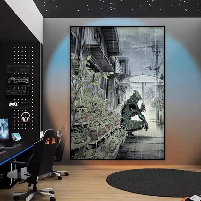 Kaiju No. 8 Kafka Canvas Poster