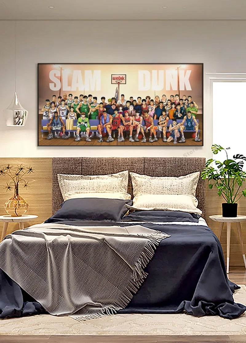 Slam Dunk Master Sakura Wall Mural