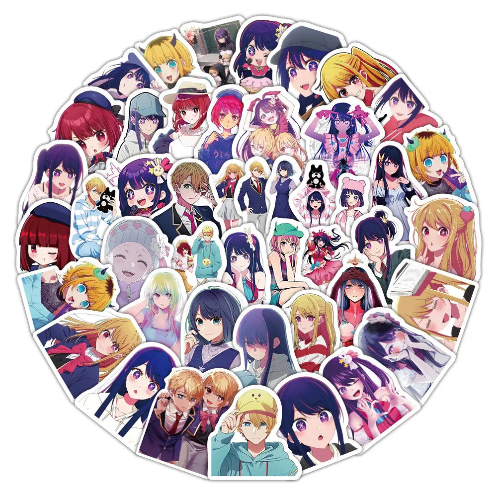 Oshi No Ko Girls Stickers