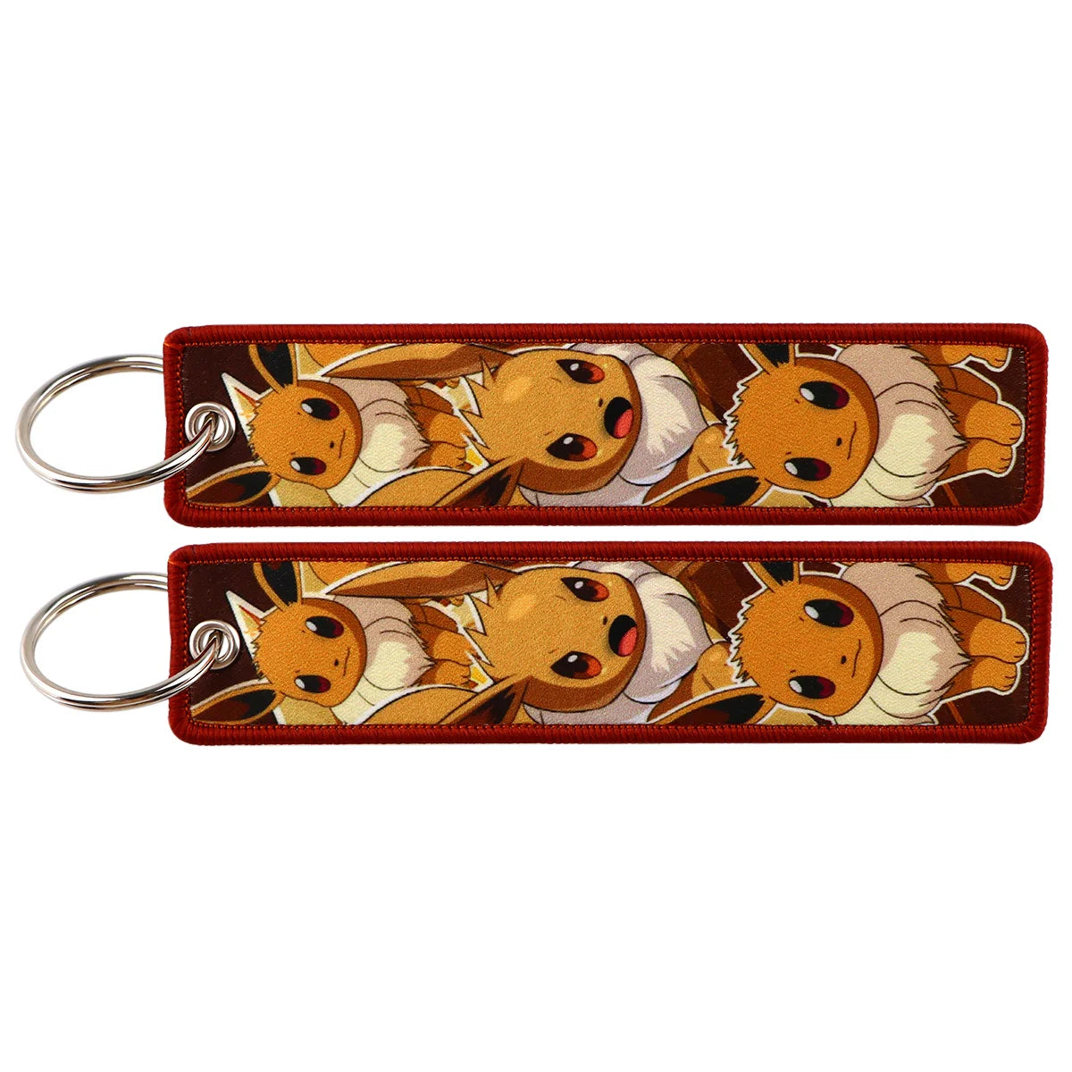 Anime Game Embroidery Keychain