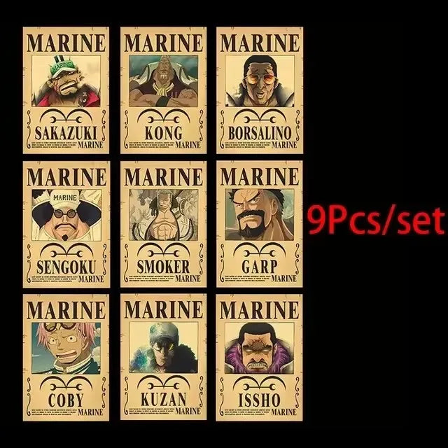 One Piece Luffy Wanted Poster