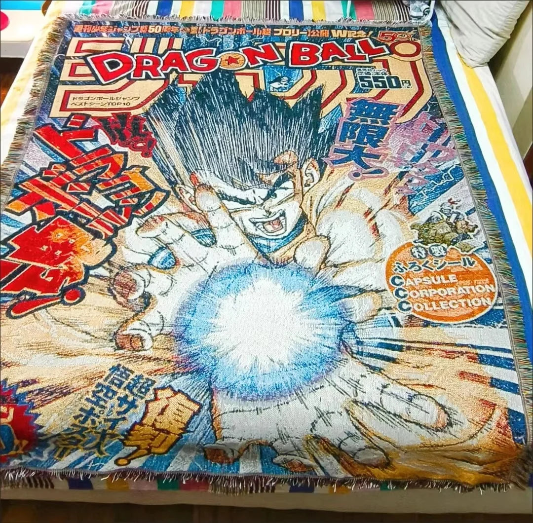 Dragon Ball Cotton Blanket