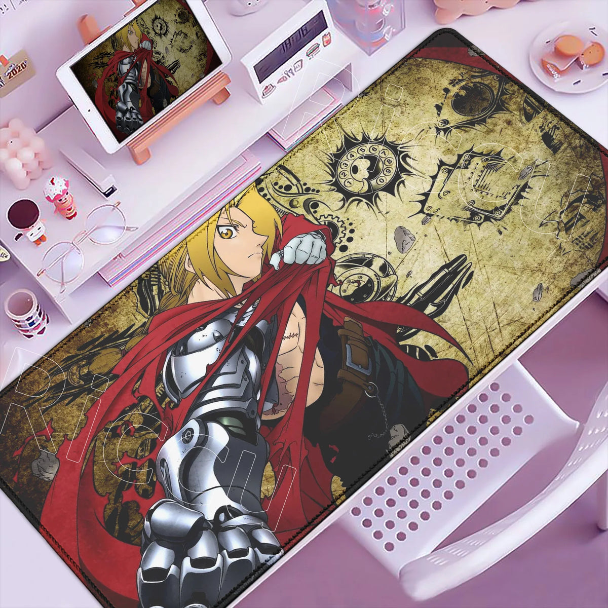 Fullmetal Alchemist Gaming Mouse Pad – XXL Anti-Slip