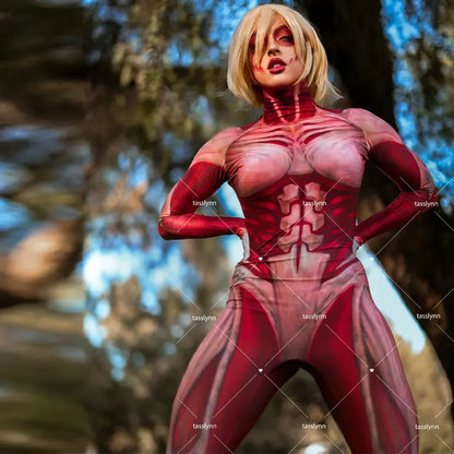 Attack on Titan Annie Leonhart Zentai Suit
