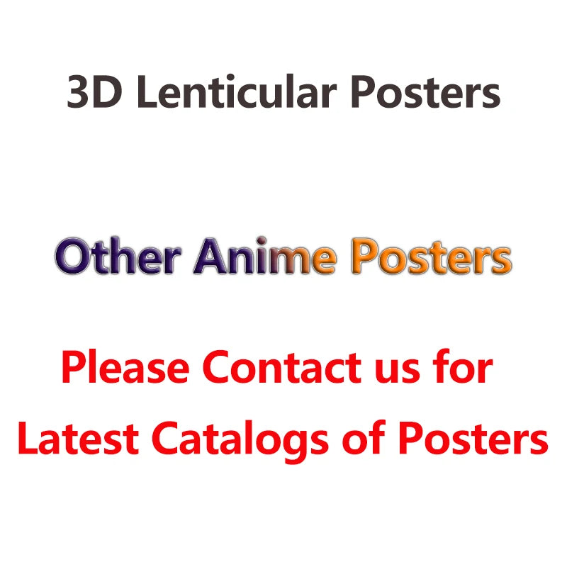 One Piece Luffy Lenticular Poster