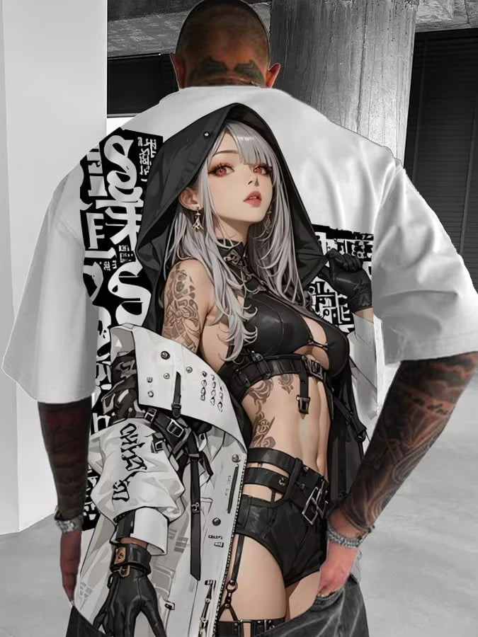 Japanese Anime Style Girl T-Shirt