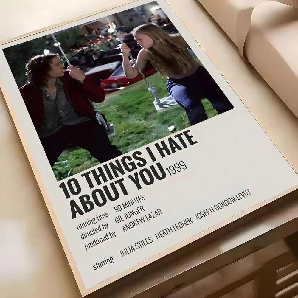 10 Things I Hate About You Wall Sticker