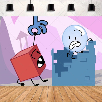 Battle For Dreaming Island Birthday Backdrop Set