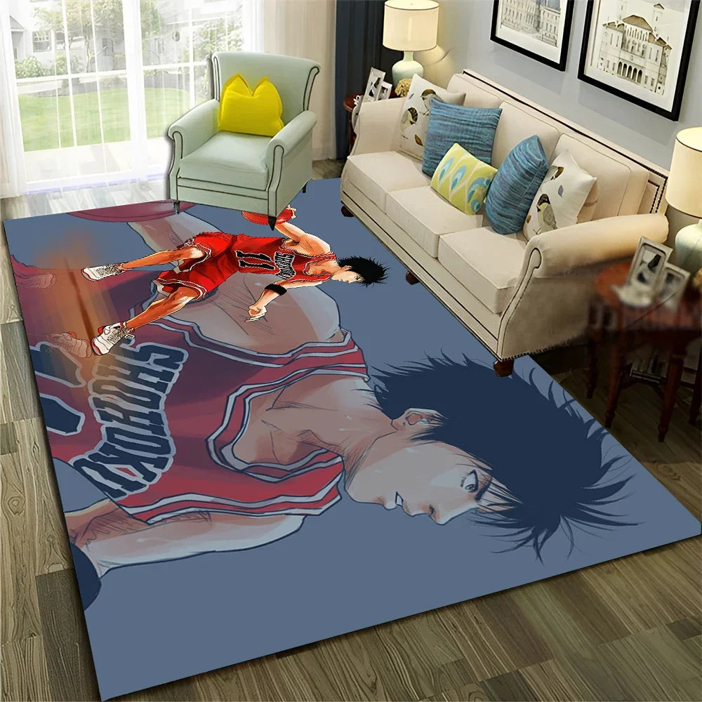 Slam Dunk Basketball Rug