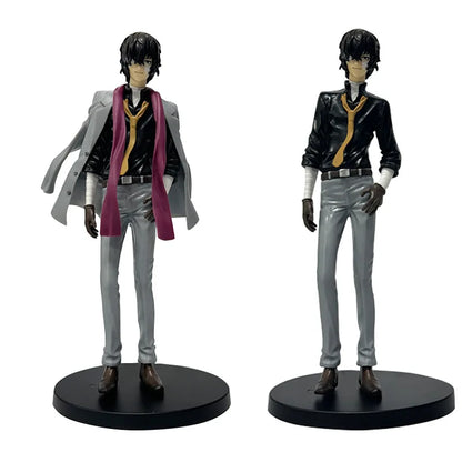 24CM Anime Bungou Stray Dogs Dazai Osamu Figure 1/8 Detachable Jacket