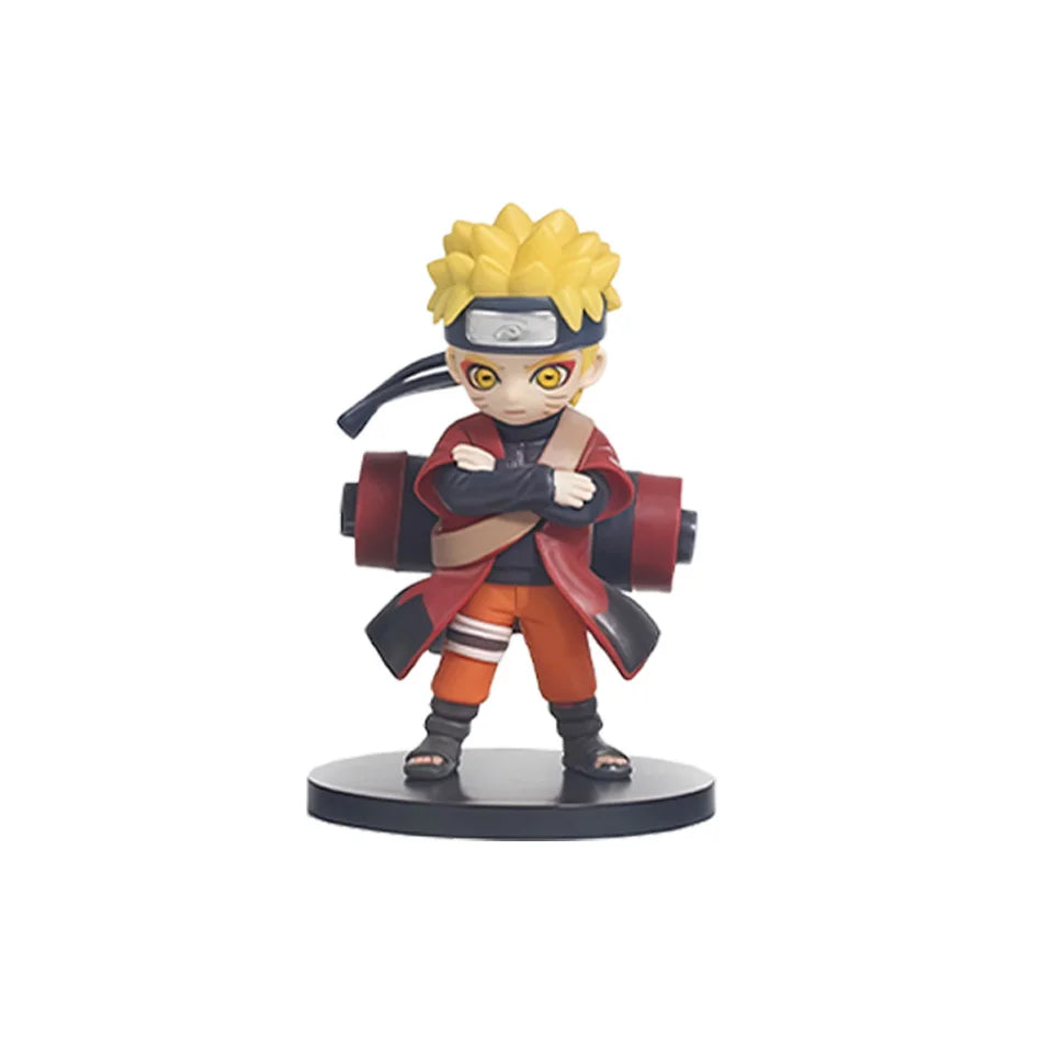 Bandai Naruto Shippuden Akatsuki Arc Series Trendy Blind Box Random Toys Mystery Box Guess Action Figure Surprise Gifts