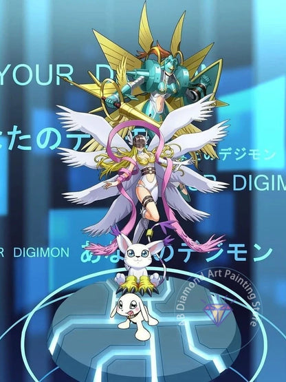 Digimon Agumon Diamond Painting