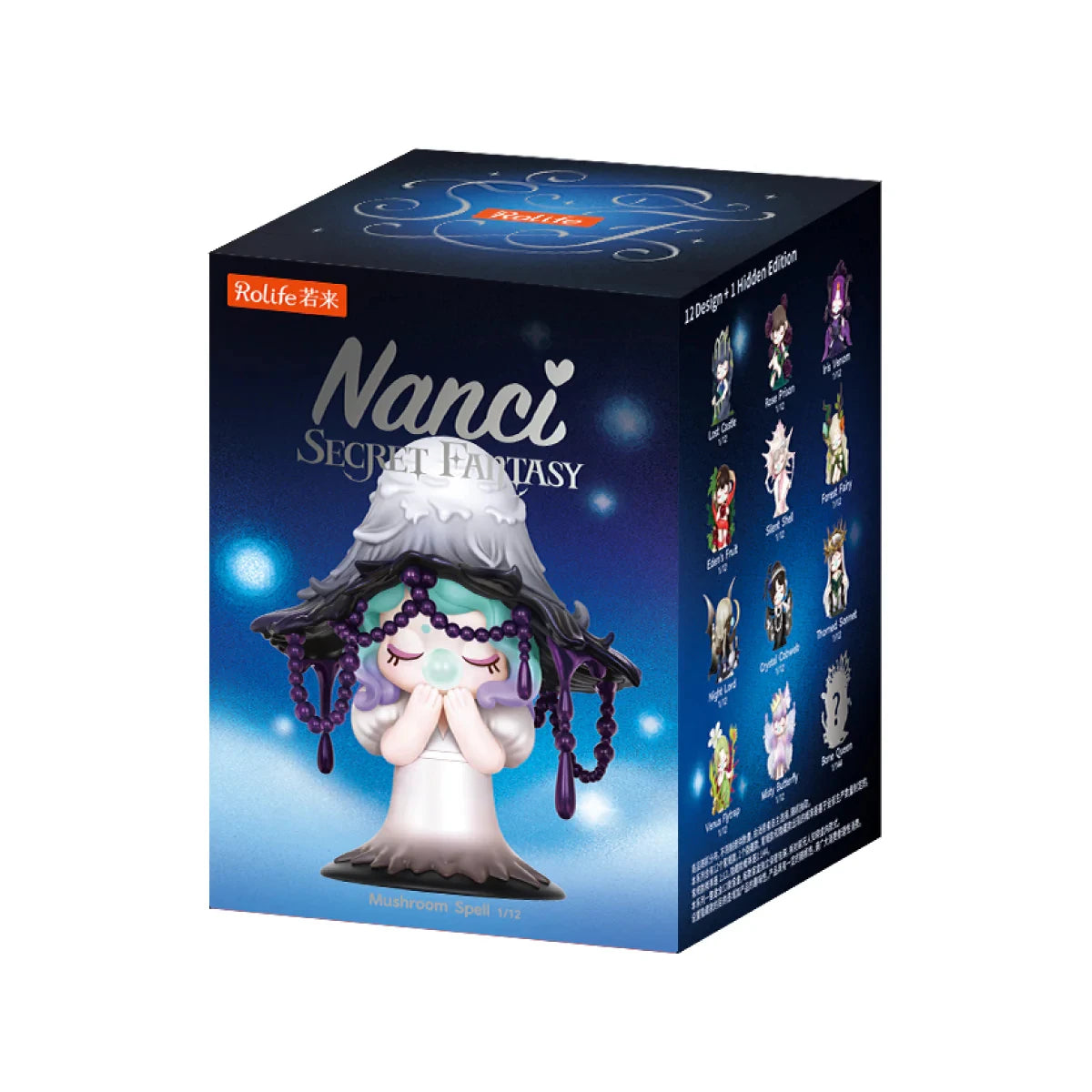 Rolife Nanci Secret Fantasy Blind Box Collectible Figure Dolls Dark Academia Desk Decor Surprise Box Gift for Kids Friends Adult