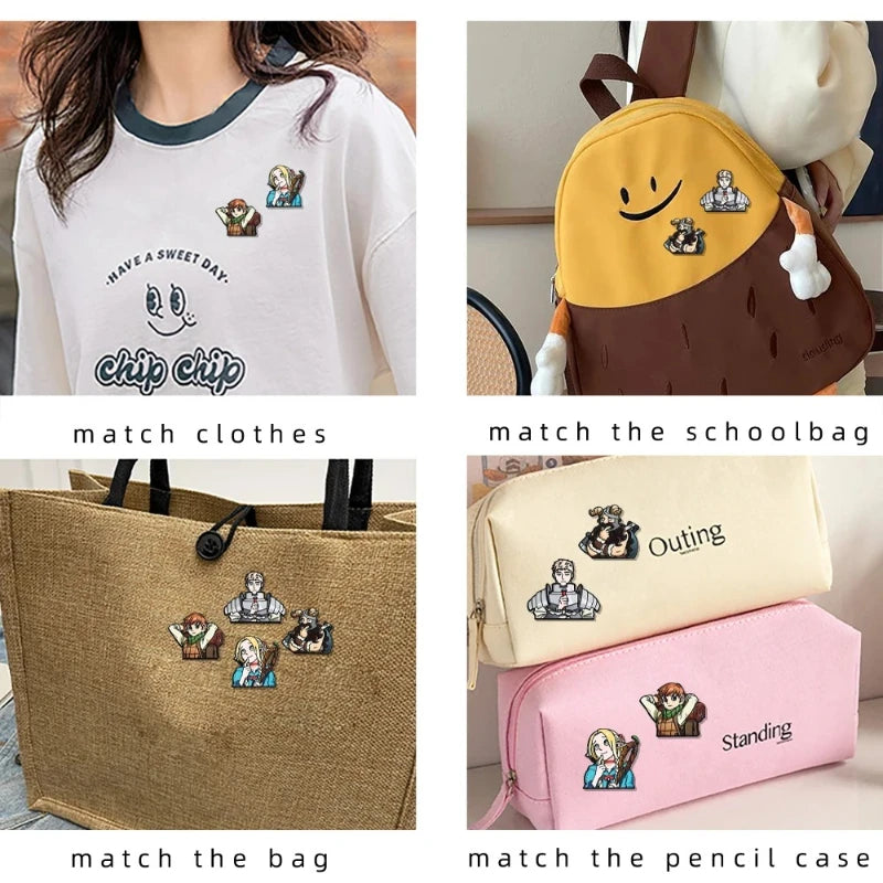 Delicious In Dungeon Enamel Pins