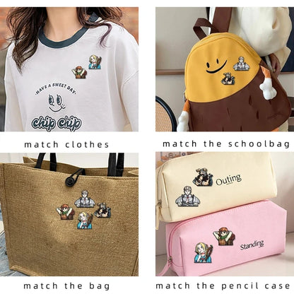 Delicious In Dungeon Enamel Pins