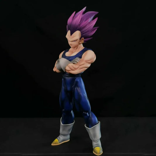 Ys Ultra Ego Vegeta Purple Hair Figure D Ragon Ball Pc Case Decor Anime Statue