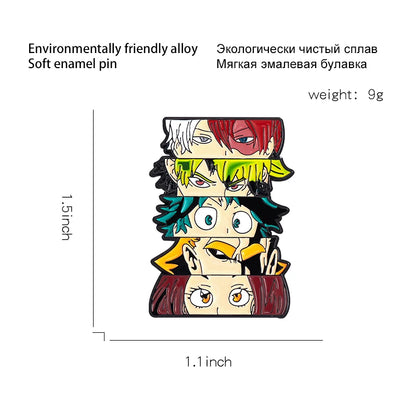 Cartoon Anime Movies Enamel Pin Metal Badge Brooch
