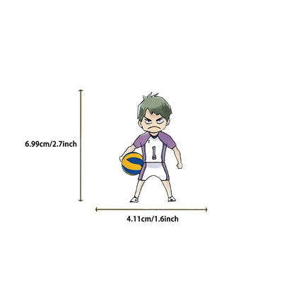 Haikyuu! Volleyball Graffiti Stickers