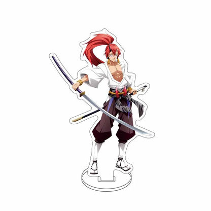 Anime Rimuru Tempest Shuna Shion Acrylic Stand Figure Doll