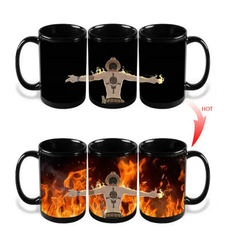 One Piece Luffy Color-Changing Mug