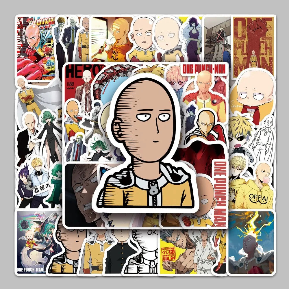One Punch Man Saitama Stickers