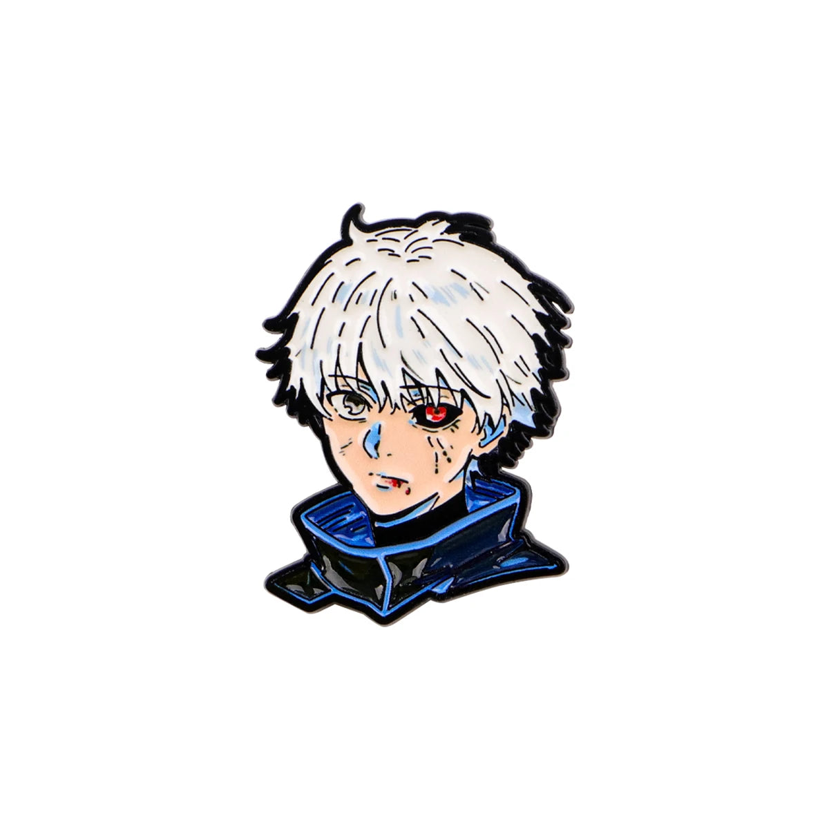 Anime Characters Heart Enamel Pin