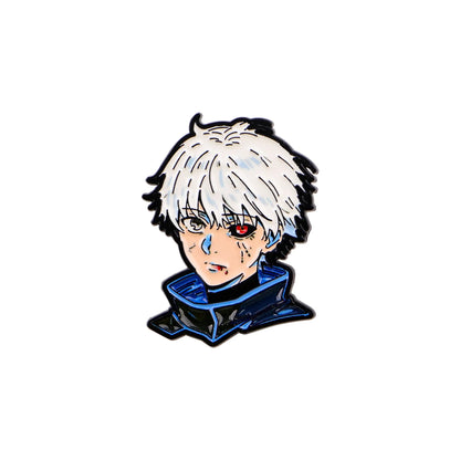 Anime Characters Heart Enamel Pin