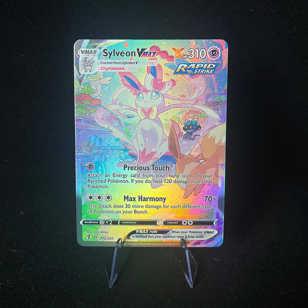 Pokemon Vaporeon Holographic Card