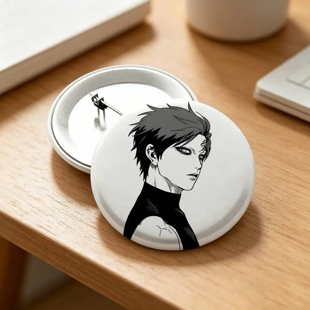G-Gaara Badges Tinplate Soft Button Pin Brooch Metal Badge Custom Jewelry Accessories Hat Bag Lapel