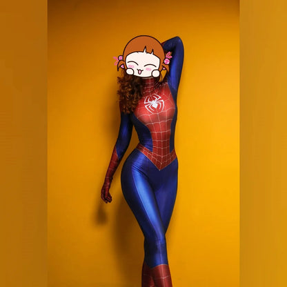 Spider-Man Spider-Woman Bodysuit